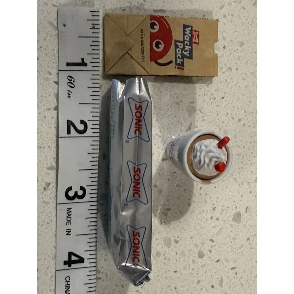 Mini Brands Pieces Fast Food & Toys Subway Sonic Fridays Hard Rock Lot Of 16‎